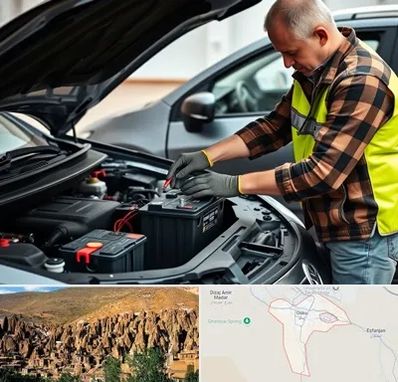 امداد باتری در اسکو