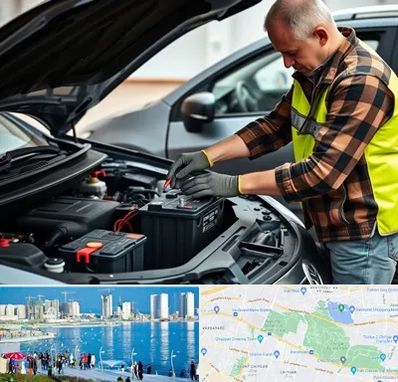 امداد باتری در چیتگر 