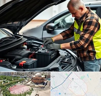 امداد باتری در گلستان اسلامشهر 