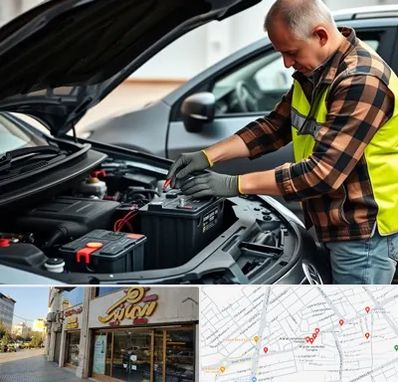 امداد باتری در عطاران قم 