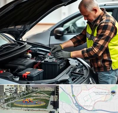 امداد باتری در مرزداران تبریز 