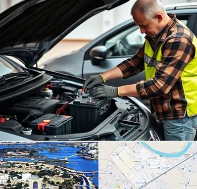 امداد باتری در کوروش اهواز 