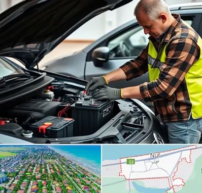 امداد باتری در نور