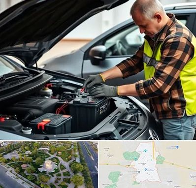 امداد باتری در کاشمر