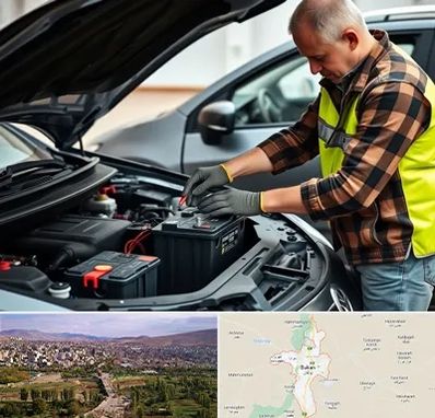 امداد باتری در بوکان