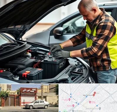 امداد باتری در باجک قم 