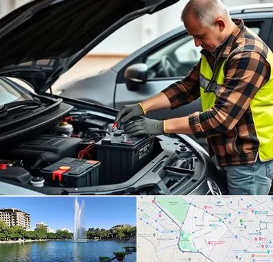 امداد باتری در کوهسنگی مشهد 