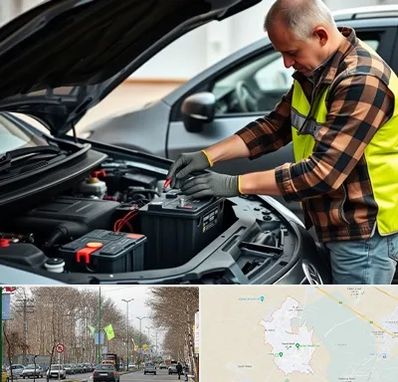 امداد باتری در نظرآباد کرج 