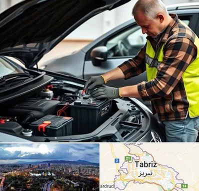 امداد باتری در تبریز