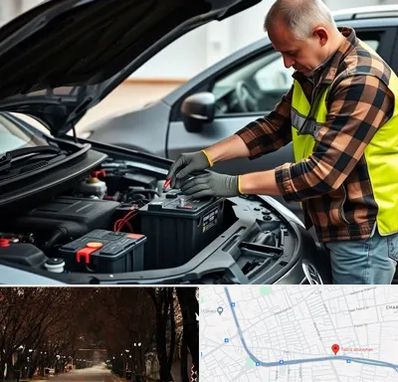 امداد باتری در ابوریحان تبریز 