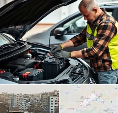 امداد باتری در محمد شهر کرج 