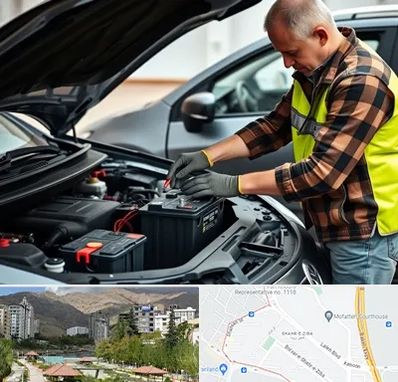 امداد باتری در شهر زیبا 