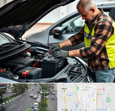 امداد باتری در ستارخان 