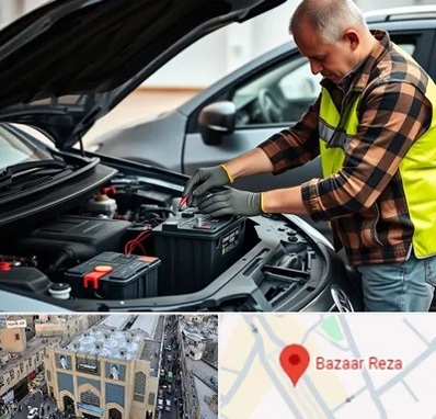 امداد باتری در بازار رضا مشهد