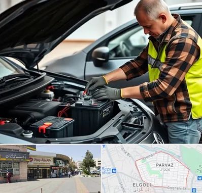 امداد باتری در پرواز تبریز 