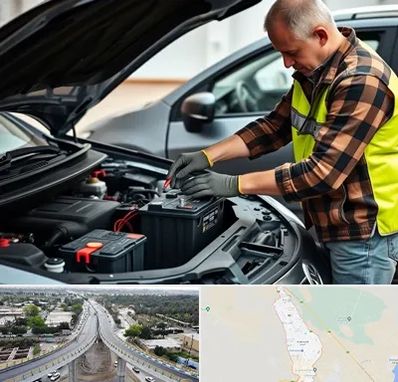 امداد باتری در اندیمشک