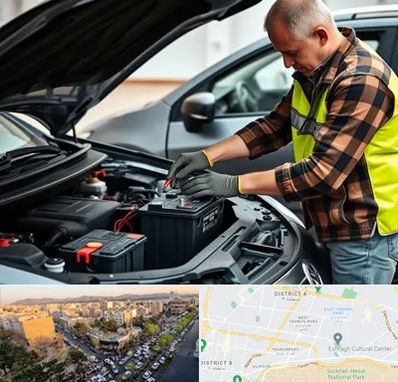 امداد باتری در تهرانپارس 