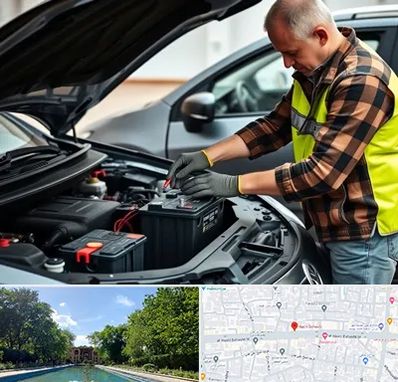 امداد باتری در هشت بهشت اصفهان 