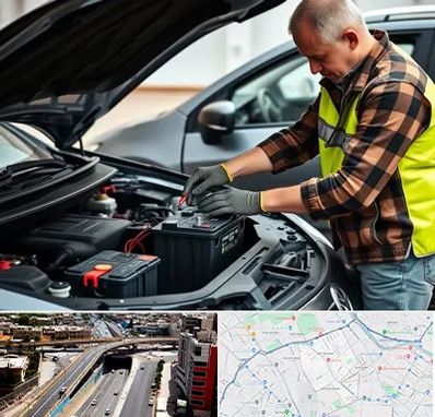 امداد باتری در ستارخان شیراز 