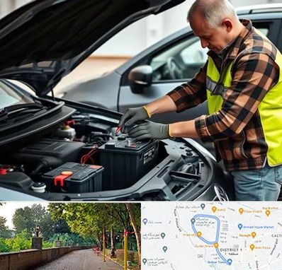 امداد باتری در بلوار گیلان رشت 