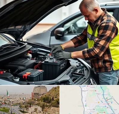 امداد باتری در فرهنگ شهر شیراز 