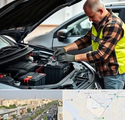 امداد باتری در کیانمهر کرج 