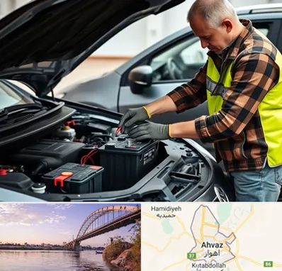 امداد باتری در اهواز