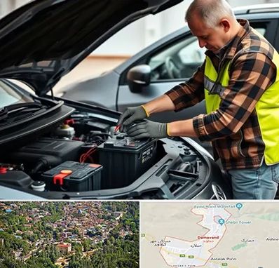 امداد باتری در دماوند