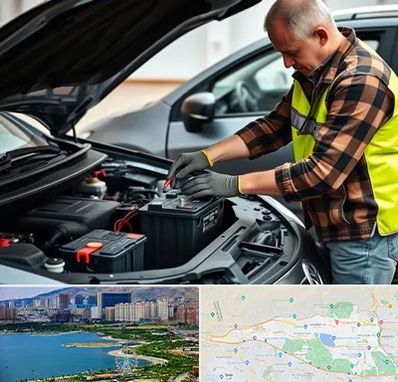 امداد باتری در منطقه 22 تهران 