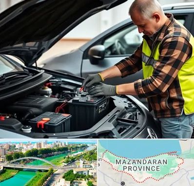 امداد باتری در مازندران