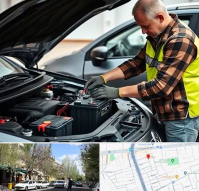 امداد باتری در کوی فیروز تبریز 