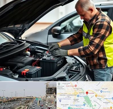 امداد باتری در بلوار توس مشهد 