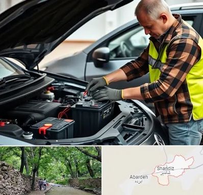 امداد باتری در شاندیز مشهد 