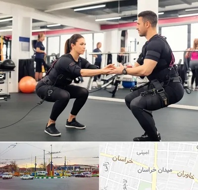 باشگاه لاغری EMS در میدان خراسان