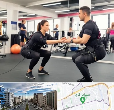 باشگاه لاغری EMS در سعادت آباد 