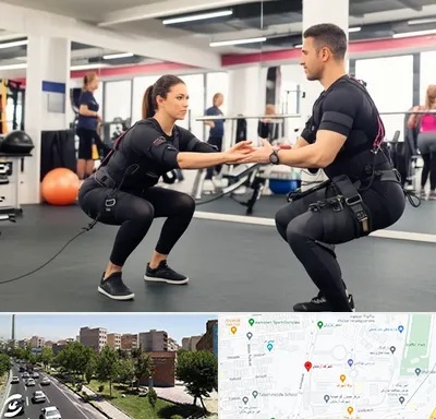 باشگاه لاغری EMS در شهرک آزمایش