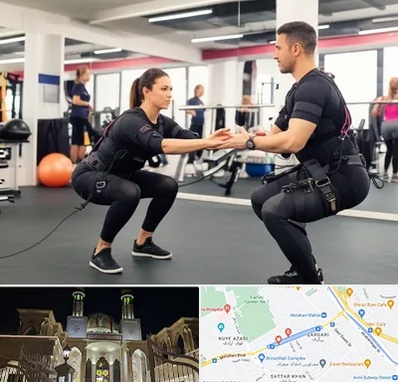 باشگاه لاغری EMS در زرگری شیراز 