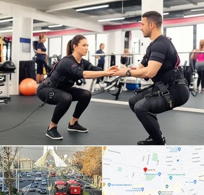 باشگاه لاغری EMS در خیابان آزادی 