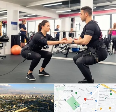 باشگاه لاغری EMS در هنگام 