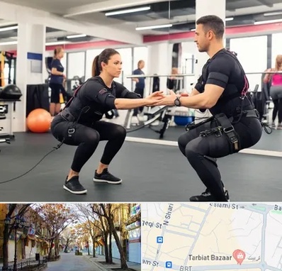 باشگاه لاغری EMS در تربیت تبریز 