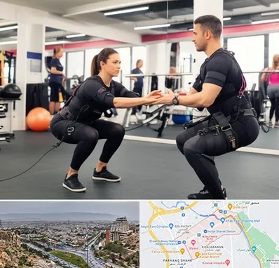 باشگاه لاغری EMS در معالی آباد شیراز 