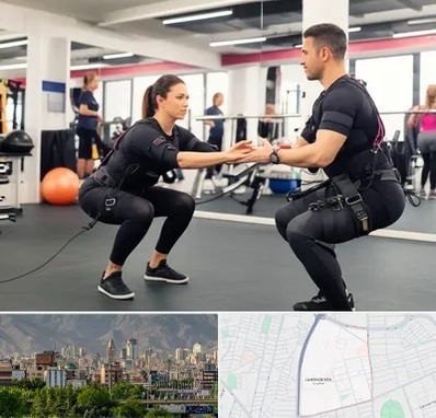 باشگاه لاغری EMS در جمشیدیه 