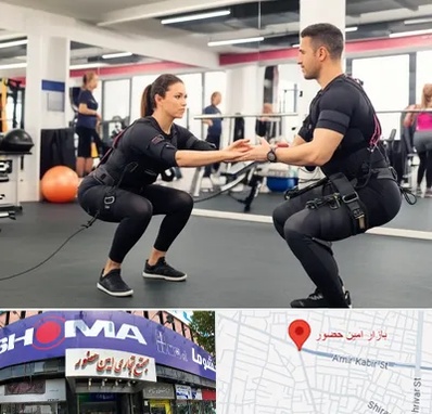 باشگاه لاغری EMS در امین حضور 