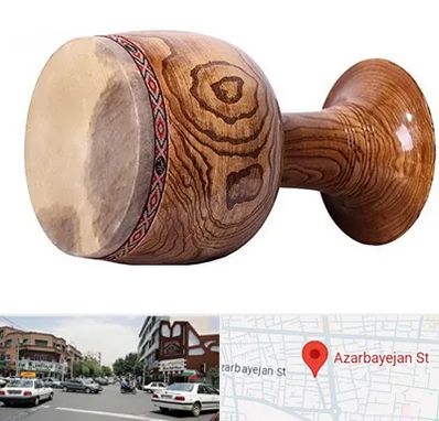 آموزشگاه تنبک در خیابان آذربایجان