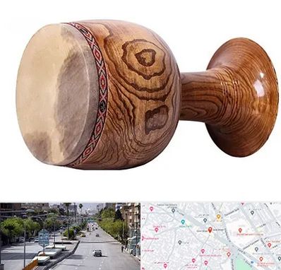 آموزشگاه تنبک در خیابان زند شیراز 