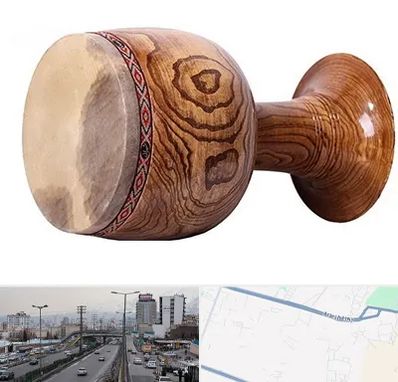 آموزشگاه تنبک در بلوار ارتش