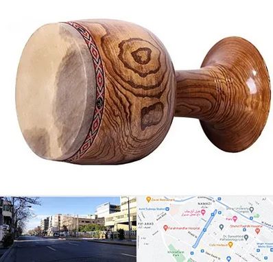 آموزشگاه تنبک در خیابان ملاصدرا شیراز 