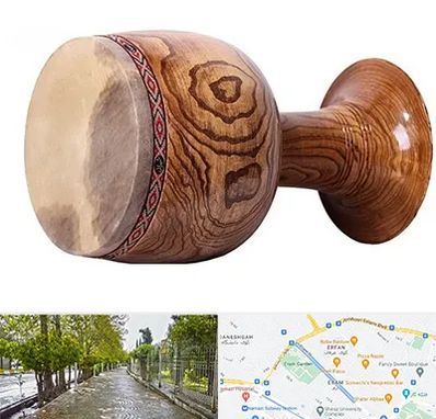 آموزشگاه تنبک در خیابان ارم شیراز 