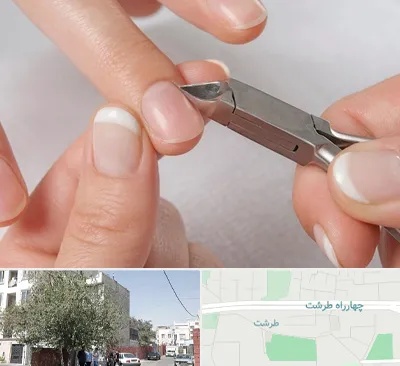 مانیکور روسی در طرشت