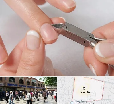 مانیکور روسی در بازار تهران